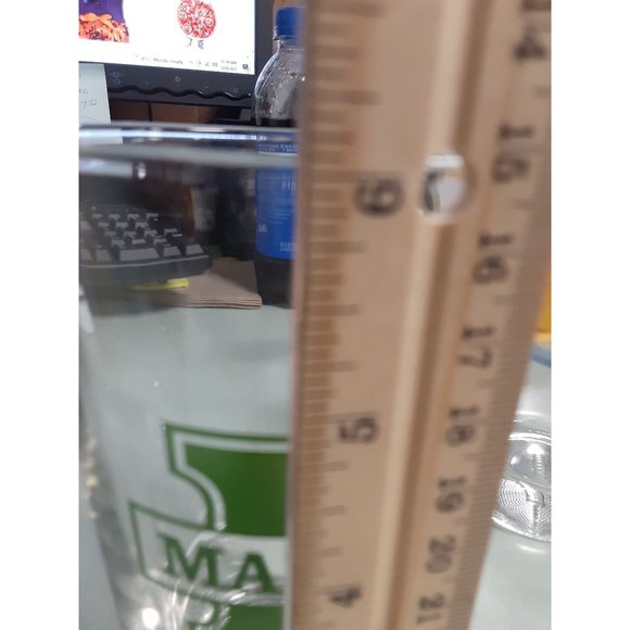 Marshall Thundering Herd Drinking Glasses Etched Football on Base Set of 2 - Picture 4 of 5